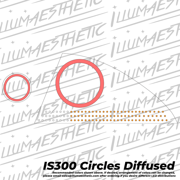 Illumaesthetic Lexus IS300 & Toyota Altezza (XE10) - Complete Tail Light DIY Kit - Lunaticsco