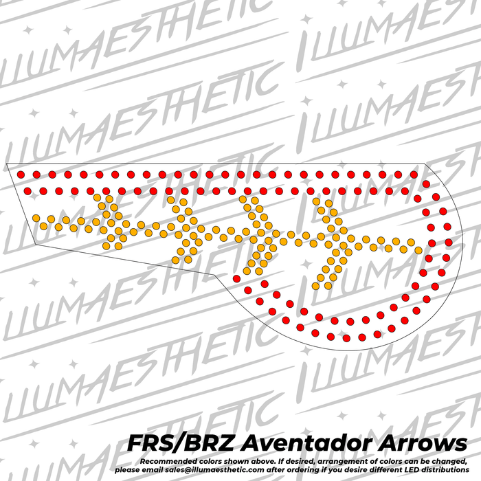 Illumaesthetic Subaru BR - Z & Scion FR - S & Toyota GT - 86 (ZN6) - Complete Taili Light LED DIY Kit - Lunaticsco