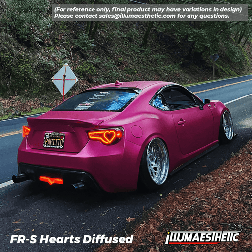 Illumaesthetic Subaru BR - Z & Scion FR - S & Toyota GT - 86 (ZN6) - Complete Taili Light LED DIY Kit - Lunaticsco