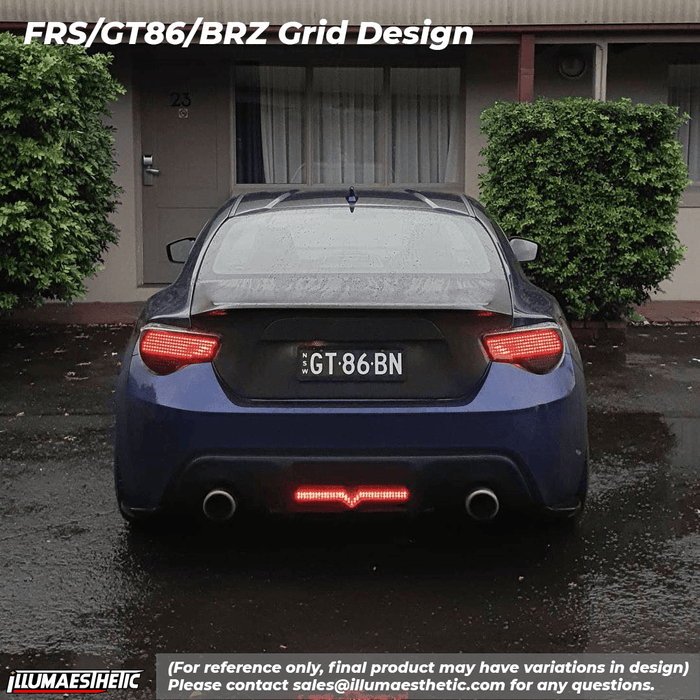 Illumaesthetic Subaru BR - Z & Scion FR - S & Toyota GT - 86 (ZN6) - Complete Taili Light LED DIY Kit - Lunaticsco