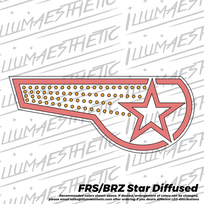 Illumaesthetic Subaru BR - Z & Scion FR - S & Toyota GT - 86 (ZN6) - Complete Taili Light LED DIY Kit - Lunaticsco