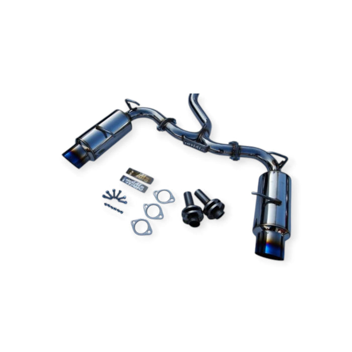 Invidia N1 60mm Catback Exhaust, Titanium Tip for 13-17 Scion FRS/Subaru BRZ - Lunaticsco