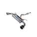 Invidia Q300 Catback Exhaust with Rolled Stainless Steel Tips for 13-17 Subaru BRZ/Scion FRS - Lunaticsco