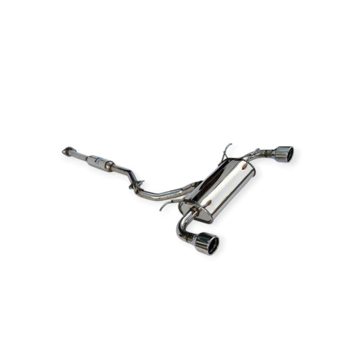 Invidia Q300 Catback Exhaust with Rolled Stainless Steel Tips for 13-17 Subaru BRZ/Scion FRS - Lunaticsco