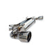Invidia Q300 Catback Exhaust with Rolled Stainless Steel Tips for 13-17 Subaru BRZ/Scion FRS - Lunaticsco