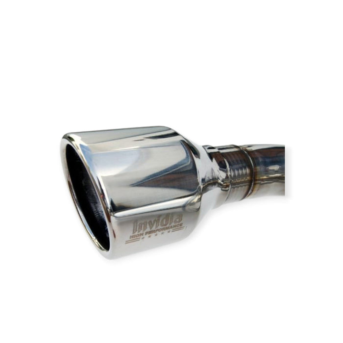 Invidia Q300 Catback Exhaust with Rolled Stainless Steel Tips for 13-17 Subaru BRZ/Scion FRS - Lunaticsco