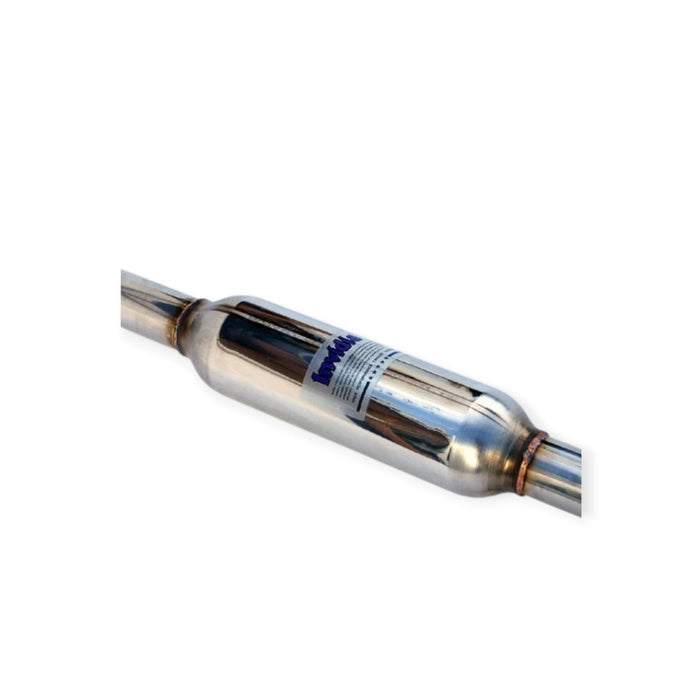 Invidia Q300 Catback Exhaust with Rolled Titanium Tips, Blue Edge for 13-17 Subaru BRZ/Scion FRS - Lunaticsco