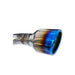 Invidia Q300 Catback Exhaust with Rolled Titanium Tips, Blue Edge for 13-17 Subaru BRZ/Scion FRS - Lunaticsco