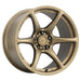 Kansei K11B Tandem 17x9.5in 5X100 BP 12mm Offset 73.1mm Bore Textured Bronze - Lunaticsco