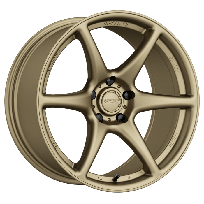 Kansei K11B Tandem 19x10.5in 5x114.3 BP 12mm Offset 73.1mm Bore Bronze - Lunaticsco