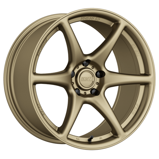 Kansei K11B Tandem 19x9.5in 5x114.3 BP 22mm Offset 73.1mm Bore Bronze - Lunaticsco