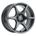 Kansei K11G Tandem 18x8.5in / 5x100 BP / 35mm Offset / 73.1mm Bore - Gunmetal Wheel - Lunaticsco