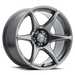 Kansei K11G Tandem 18x9in 5x114.3 BP 35mm Offset 73.1mm Bore Gunmetal - Lunaticsco