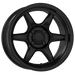 Kansei K11S Tandem 15x8in 4x100 BP 0mm Offset 73.1mm Bore Satin Black - Lunaticsco