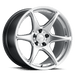 Kansei K11S Tandem 18x10.5in 5x100 BP 12mm Offset 73.1mm Bore Hyper Silver - Lunaticsco