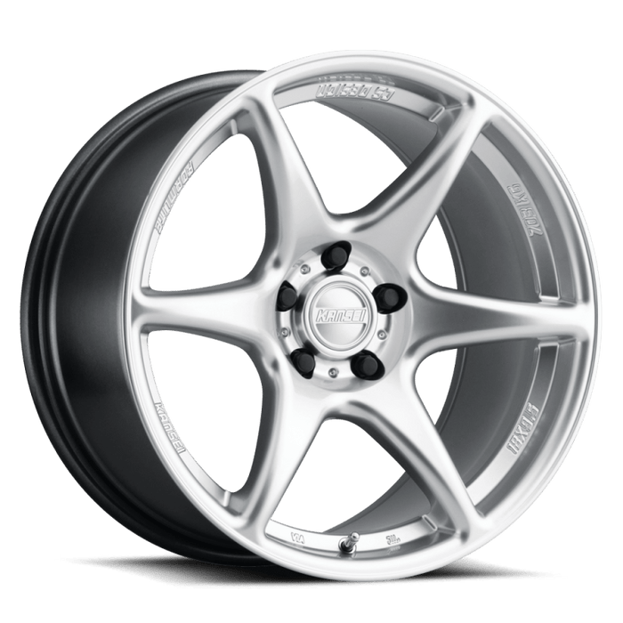 Kansei K11S Tandem 18x9in 5x114.3 BP 12mm Offset 73.1mm Bore Hyper Silver - Lunaticsco