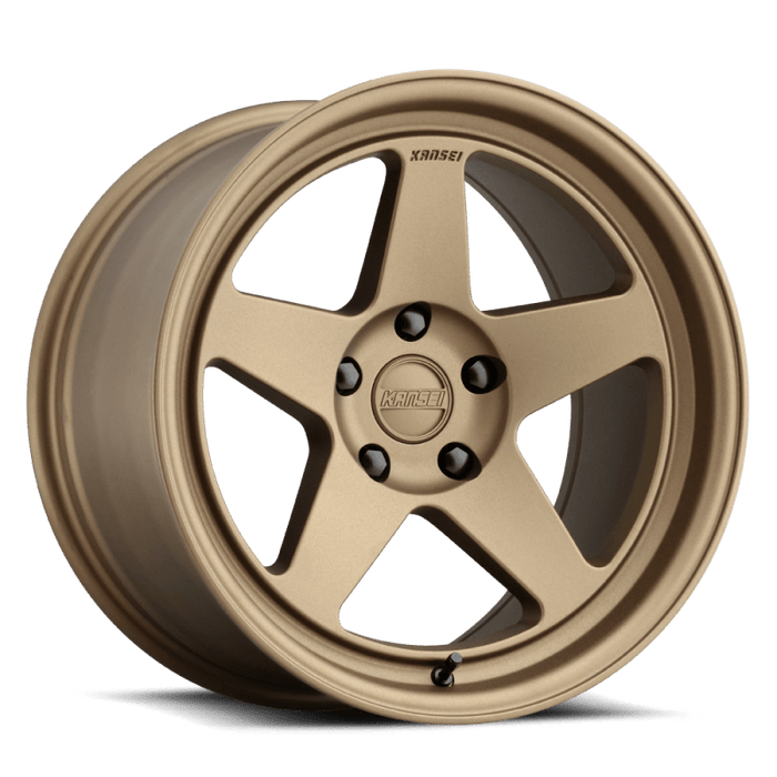 Kansei K12B KNP 17x8.5in 6X139.7 BP -10mm Offset 106.1mm Bore Bronze - Lunaticsco