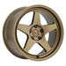 Kansei K12B Knp 17x9.5in / 5x114.3 BP / 12mm Offset / 73.1mm Bore - Bronze Wheel - Lunaticsco