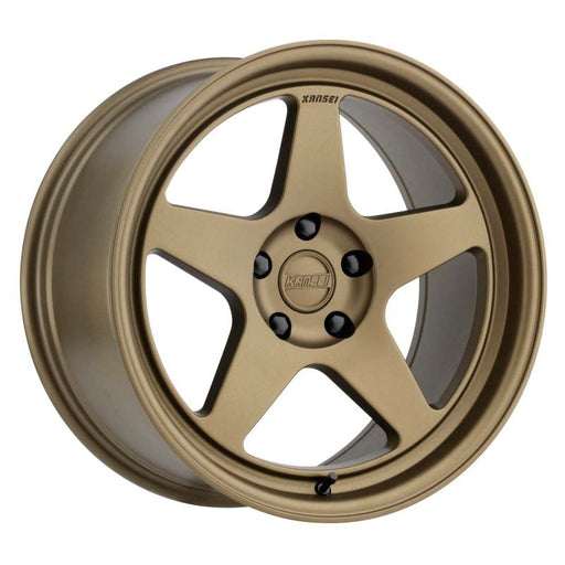 Kansei K12B Knp 17x9in / 5x114.3 BP / 22mm Offset / 73.1mm Bore - Bronze Wheel - Lunaticsco