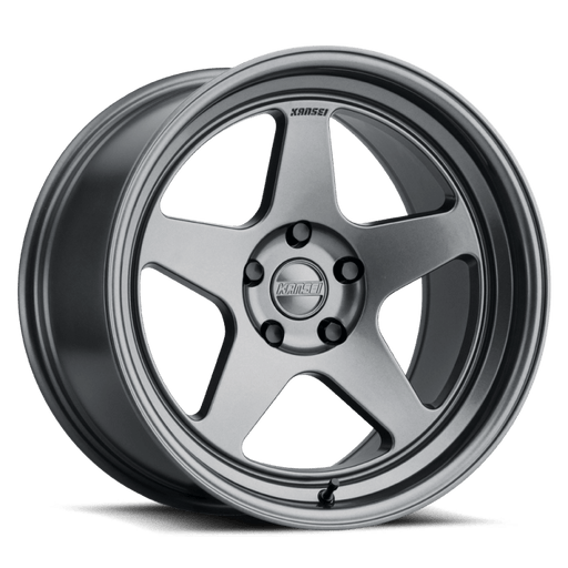 Kansei K12G KNP 19x9.5in 5x114.3 BP 22mm Offset 73.1mm Bore Gunmetal - Lunaticsco
