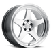 Kansei K12H KNP 18x9.5in 5x100 BP 22mm Offset 73.1mm Bore Hyper Silver - Lunaticsco