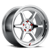 Kansei K14 Roku 18x8.5in 5x120 BP 35mm Offset Chrome - Lunaticsco