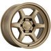 Kansei K14B Roku 17x8.5in 6x139.7 BP -10mm Offset 106.1mm Bore Bronze - Lunaticsco