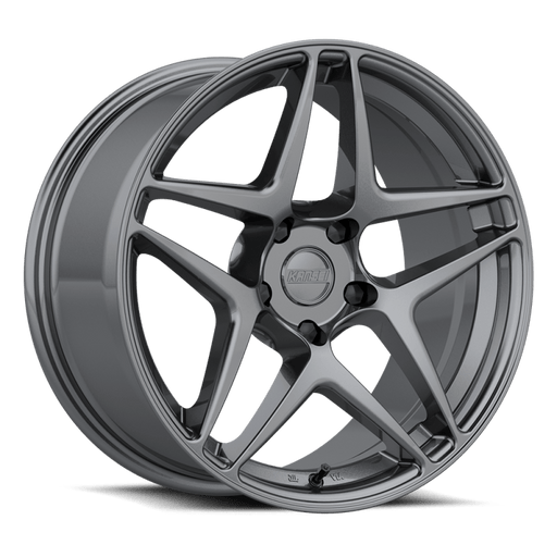 Kansei K15G Astro 18x10.5in / 5x100 BP / 12mm Offset / 73.1mm Bore - Gunmetal Wheel - Lunaticsco