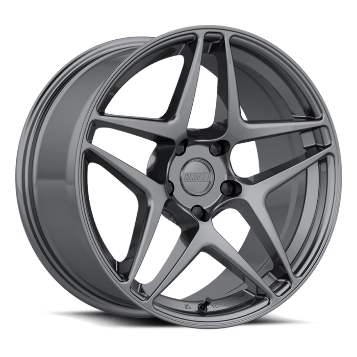 Kansei K15G Astro 18x10.5in / 5x100 BP / 12mm Offset / 73.1mm Bore - Gunmetal Wheel - Lunaticsco