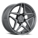Kansei K15G Astro 18x9.5in 5x100 BP 35mm Offset 73.1mm Bore Gunmetal - Lunaticsco