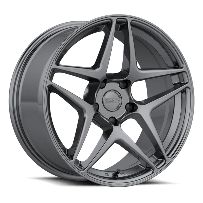Kansei K15G Astro 18x9.5in 5x114.3 BP 35mm Offset 73.1mm Bore Gunmetal - Lunaticsco