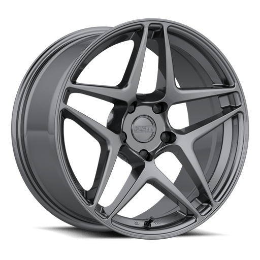 Kansei K15G Astro 18x9in 5x100 BP 22mm Offset 73.1mm Bore Gunmetal - Lunaticsco