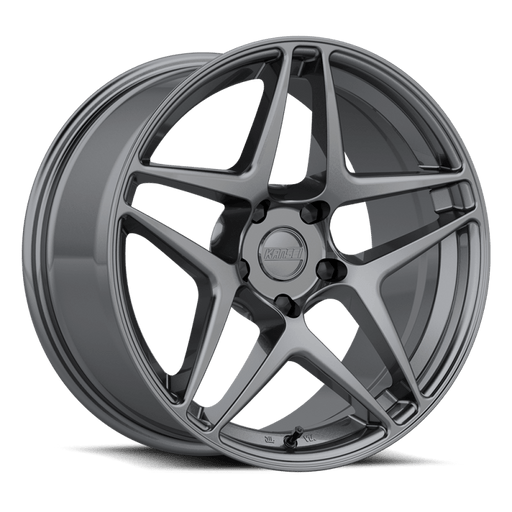 Kansei K15G Astro 19x9.5in 5x114.3 BP 35mm Offset 73.1mm Bore Gunmetal - Lunaticsco