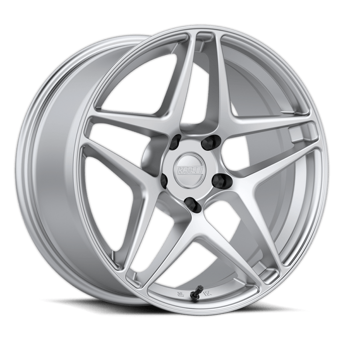 Kansei K15H Astro 18x10.5in / 5x100 BP / 12mm Offset / 73.1mm Bore - Hyper Silver Wheel - Lunaticsco