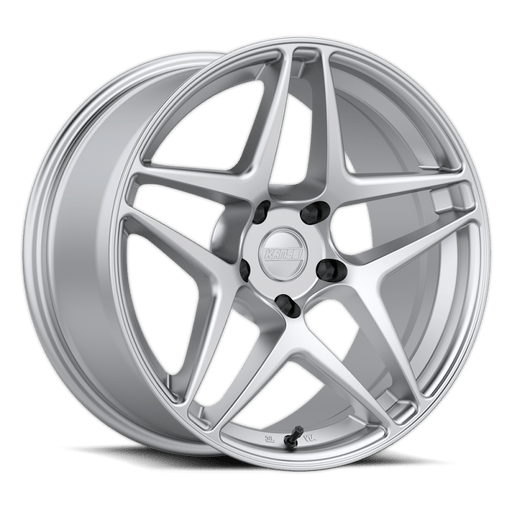 Kansei K15H Astro 18x10.5in 5x114.3 BP 12mm Offset 73.1mm Bore Hyper Silver - Lunaticsco