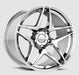 Kansei K15X Astro 18x9.5in 5x114.3 BP 35mm Offset 73.1mm Bore Chrome - Lunaticsco