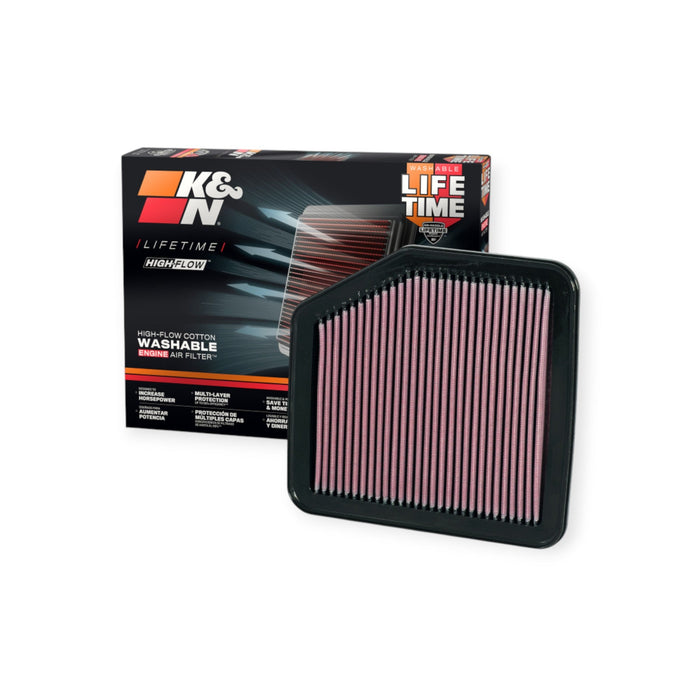 K&N Drop - In Air Filter For Lexus IS350 / IS250 / GS350 / GS430 2006 - 2013 - Lunaticsco