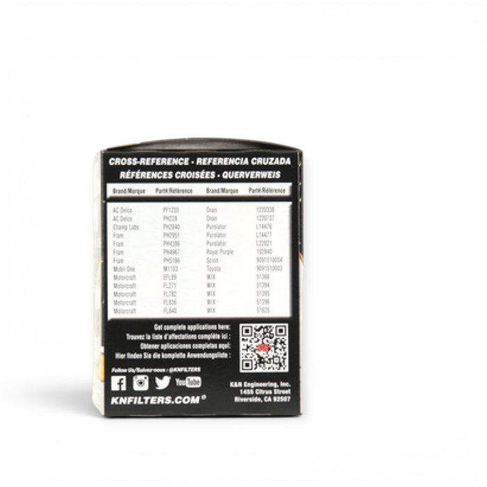 K&N Performance Gold Oil Filter, 03-09 Scion tC, 00-05 Toyota Celica GT/GT-S - Lunaticsco