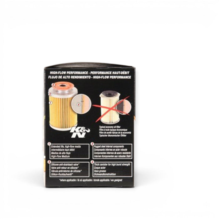 K&N Performance Gold Oil Filter, 03-09 Scion tC, 00-05 Toyota Celica GT/GT-S - Lunaticsco