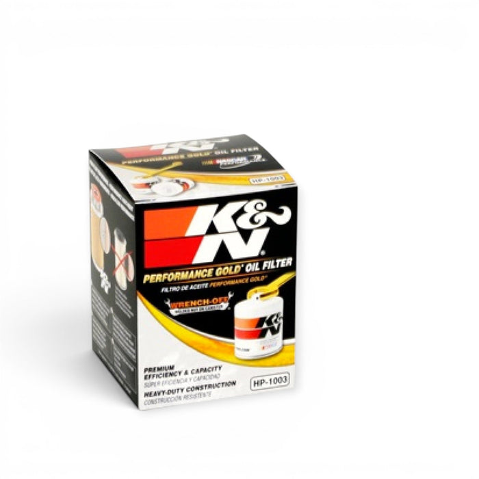 K&N Performance Gold Oil Filter, 03-09 Scion tC, 00-05 Toyota Celica GT/GT-S - Lunaticsco