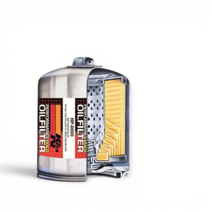 K&N Performance Gold Oil Filter, IS/GS - Lunaticsco