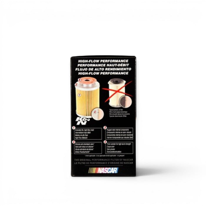 K&N Performance Gold Oil Filter, Universal Fitment (HP-2009) - Lunaticsco