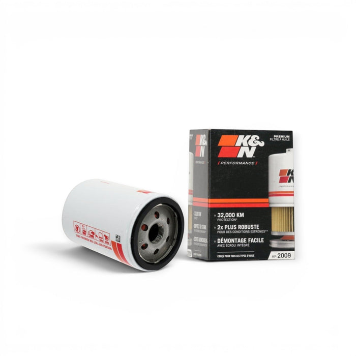 K&N Performance Gold Oil Filter, Universal Fitment (HP-2009) - Lunaticsco