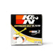K&N Performance Gold Oil Filter, Universal Fitment (HP-2009) - Lunaticsco