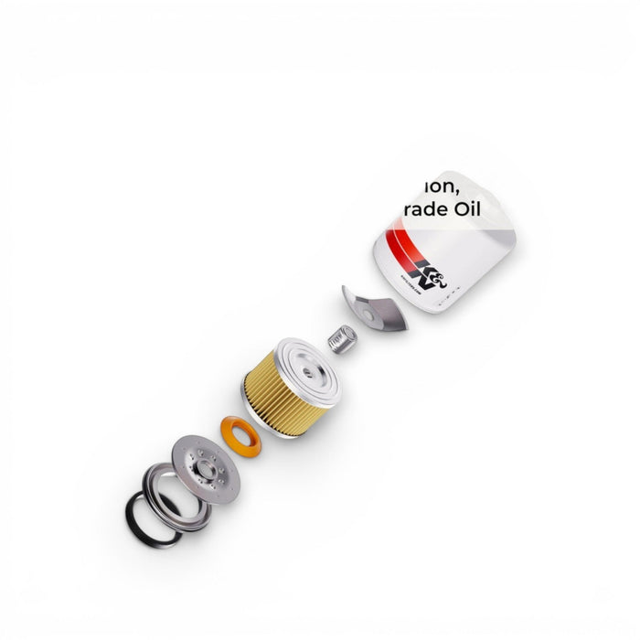 K&N Performance Gold Oil Filter, Universal Fitment (HP-2009) - Lunaticsco