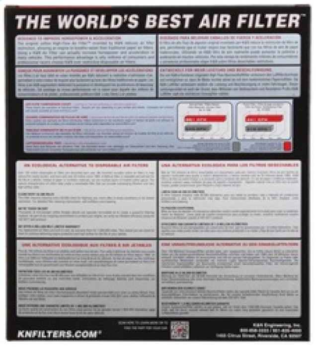K&N Replacement Air Filter For Lexus GS400 / LS430 1998 - 1999 - Lunaticsco