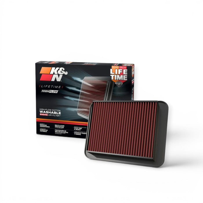 K&N Replacement Drop-In Air Filter, 01-05 Lexus IS300 - Lunaticsco