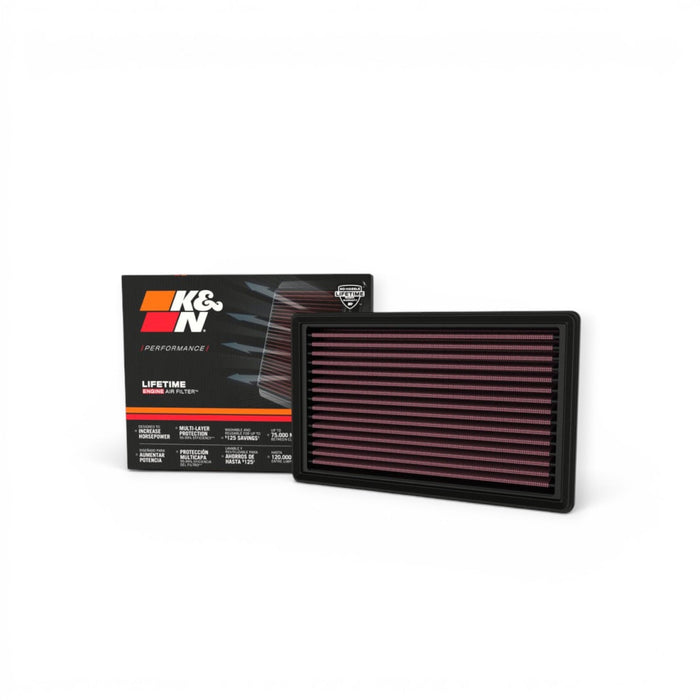 K&N Replacement Drop-In Air Filter, 21-23 Toyota Yaris L3-1.0L - Lunaticsco