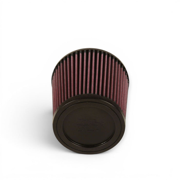 K&N Round Tapered Universal Air Filter, 2-3/4in Flange ID x 6in Base OD x 5in Top OD x 5-1/2in Height - Lunaticsco
