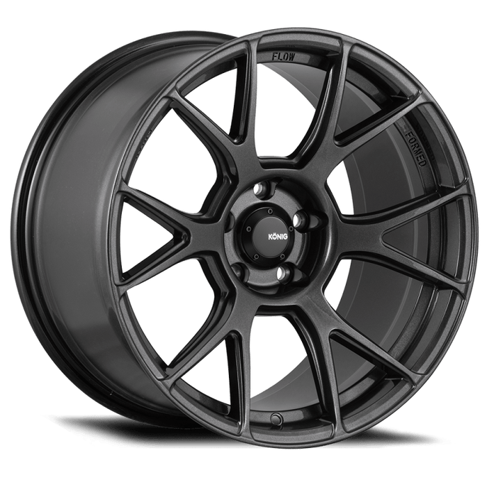 Konig Ampliform 18x8.5 5x114.3 ET35 Dark Metallic Graphite - Lunaticsco